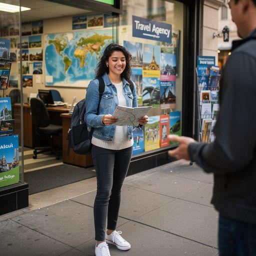 Pieszy szlak w lesie z oznaczeniami kierunku na drzewach.